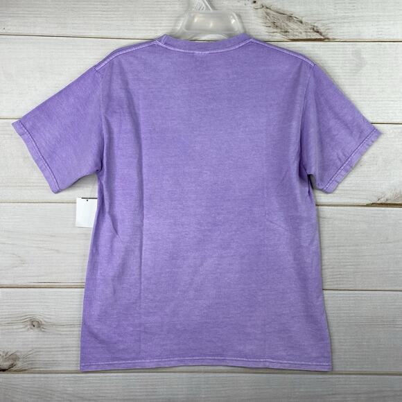 The Simpsons T-Shirt Womens M Purple Marge Krumping Dancing Short Sleeve NWT - Picture 6 of 6